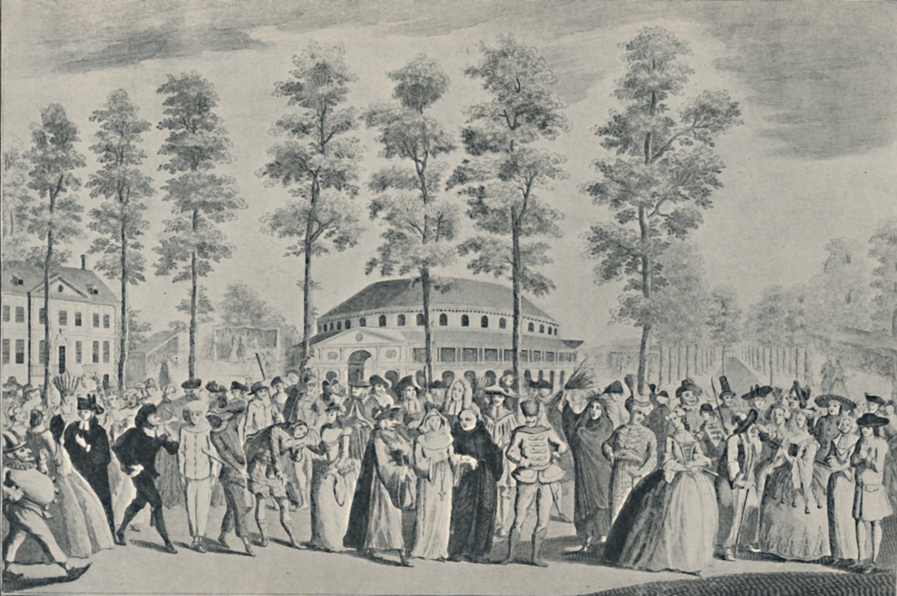 Le bal du jubilé aux jardins de Ranelagh, 26 avril 1749 - Nathaniel Parr