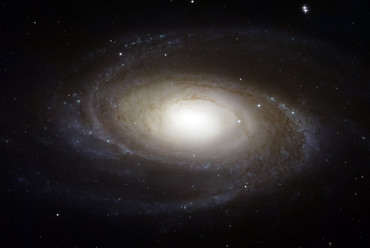 Galaxie spirale brillante M81 vue depuis le télescope Hubble. Crédit NASA. Science Astronomie Stellaire Espace - National Aeronautics and Space Administration National Aeronautics and Space Administration