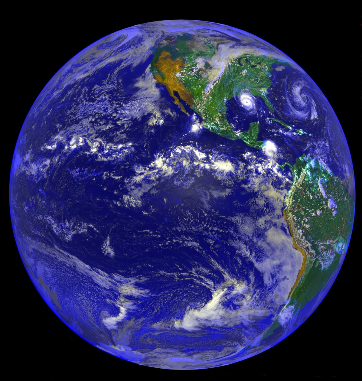 Image satellite de l