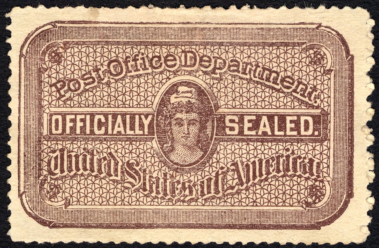 Sceau de la poste, 1889 - National Bank Note Company
