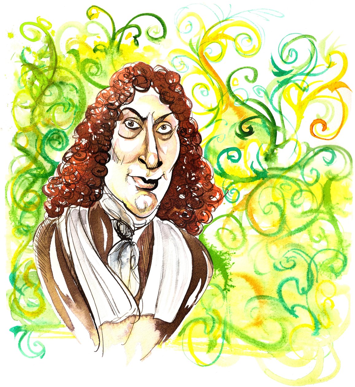 Arcangelo Corelli - caricature - Neale Osborne