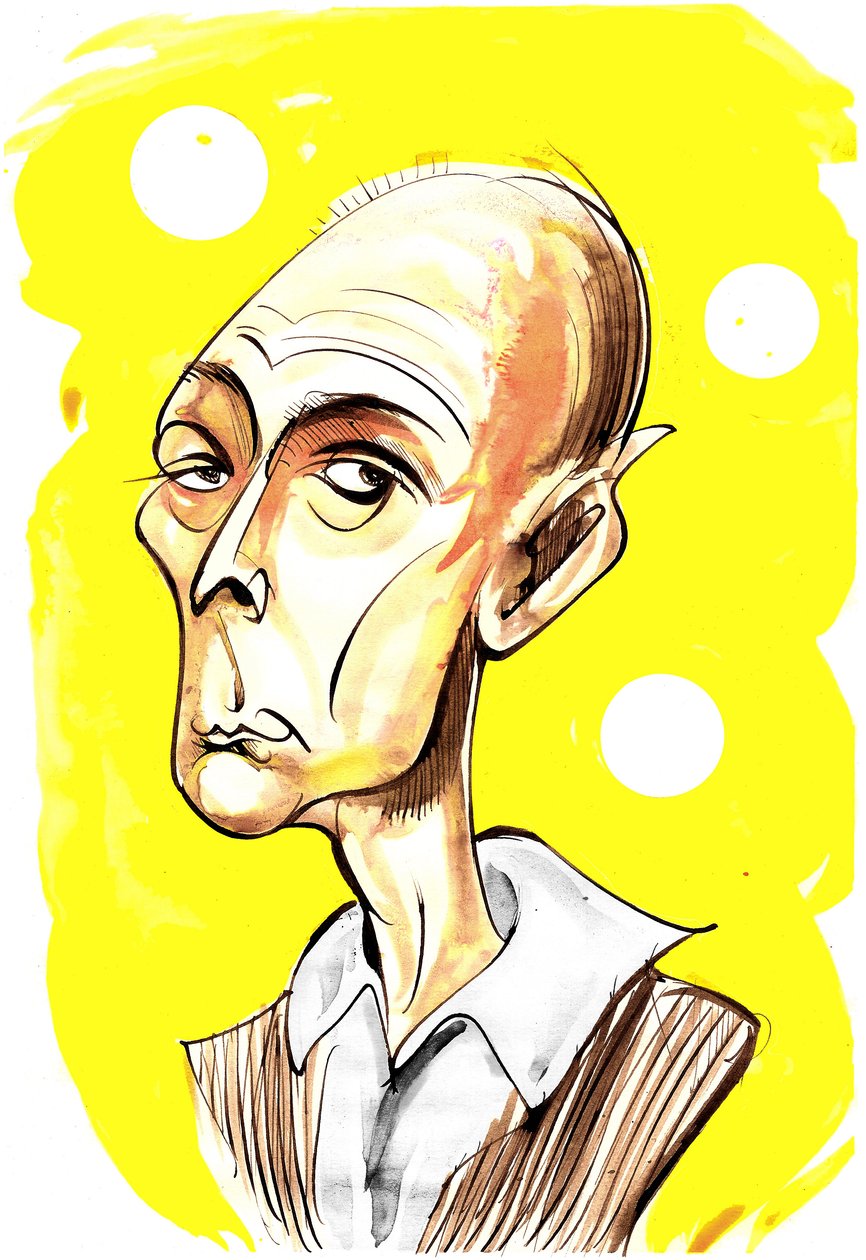 Jasper Carrott - caricature - Neale Osborne