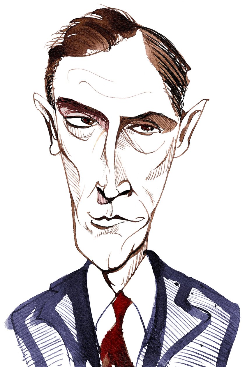 Rob Brydon, acteur comique gallois, présentateur, animateur de télévision et imitateur; caricature - Neale Osborne