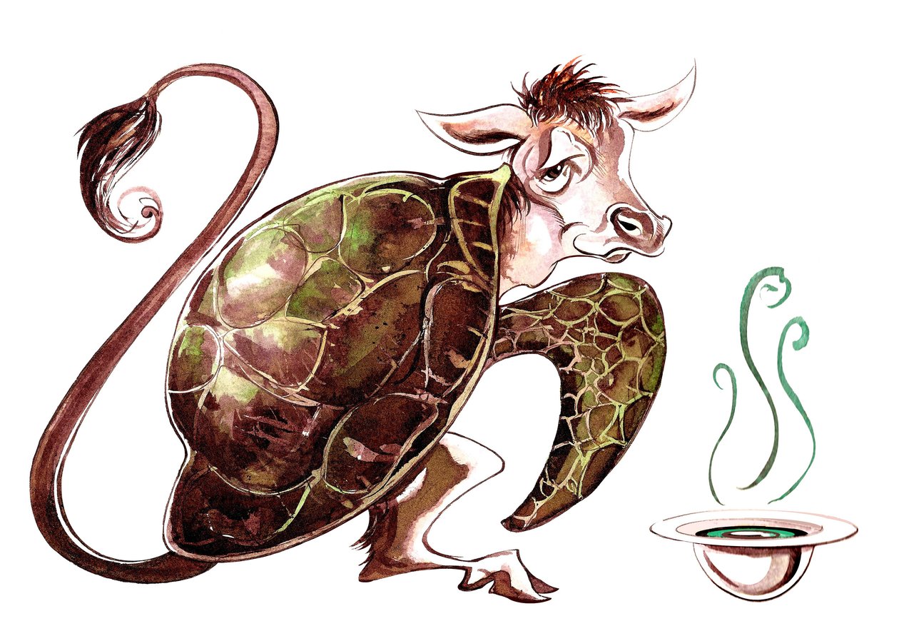La Fausse Tortue - illustration des Aventures d
