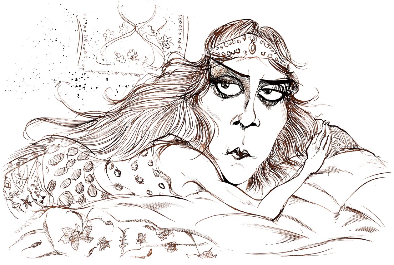 Theda Bara en Cléopâtre - Neale Osborne
