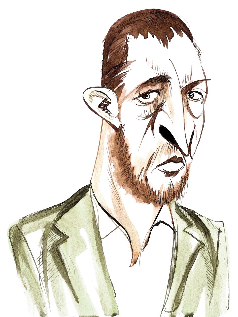 Thomas Adès (né en 1971) compositeur britannique, caricature - Neale Osborne