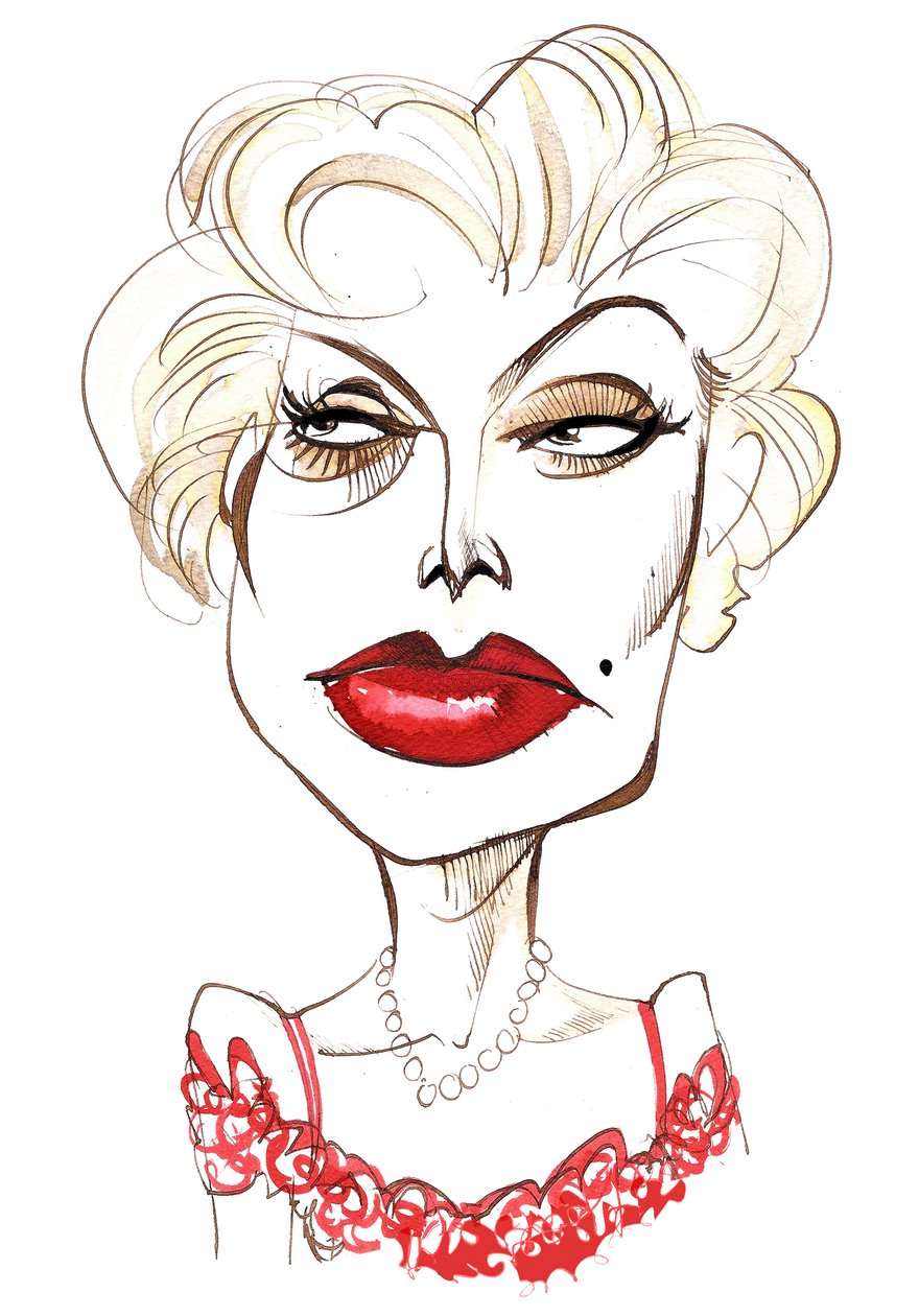 Zsa Zsa Gabor, actrice hongro-américaine 6 février 1917 - 18 décembre 2016 - Neale Osborne