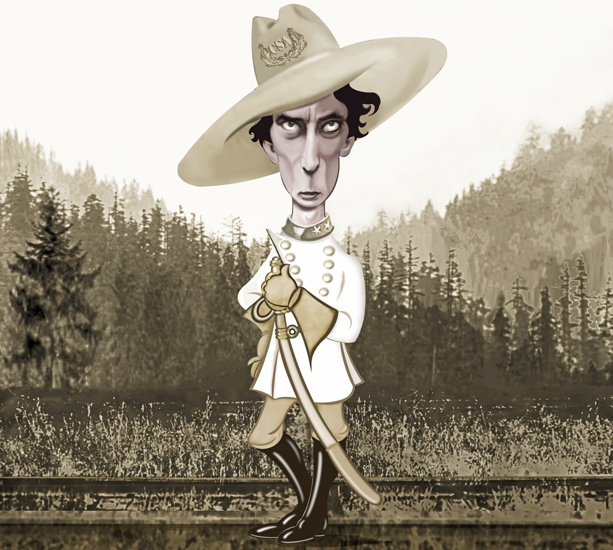 Buster Keaton, 2021 (numérique) - Neale Osborne