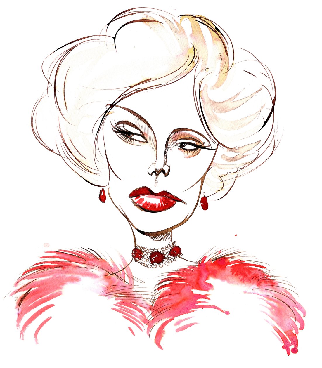 Zsa Zsa Gabor, actrice hongro-américaine 6 février 1917 - 18 décembre 2016 - Neale Osborne