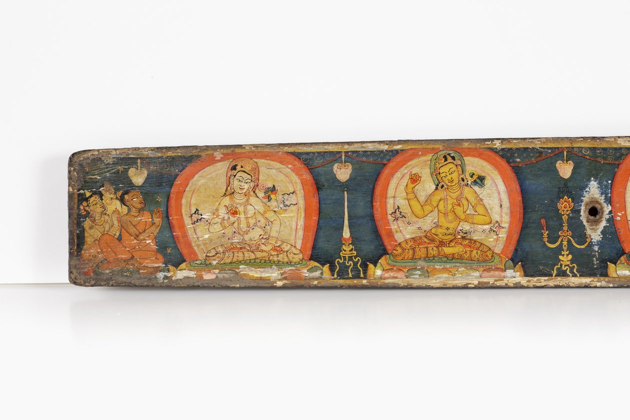 Manuscrit des Cinq Protections, couverture arrière, 1138 - Nepalese School