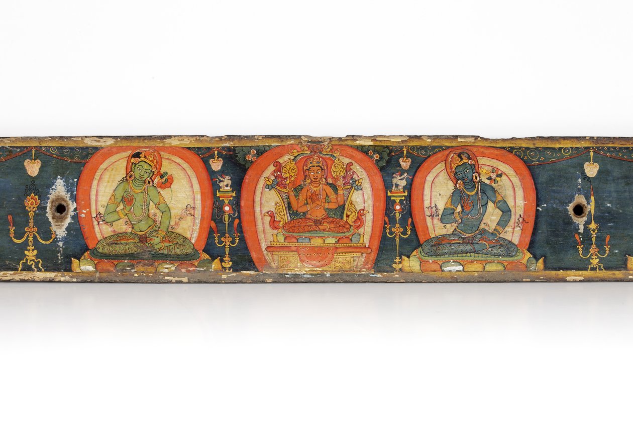 Manuscrit des Cinq Protections, couverture arrière, 1138 - Nepalese School