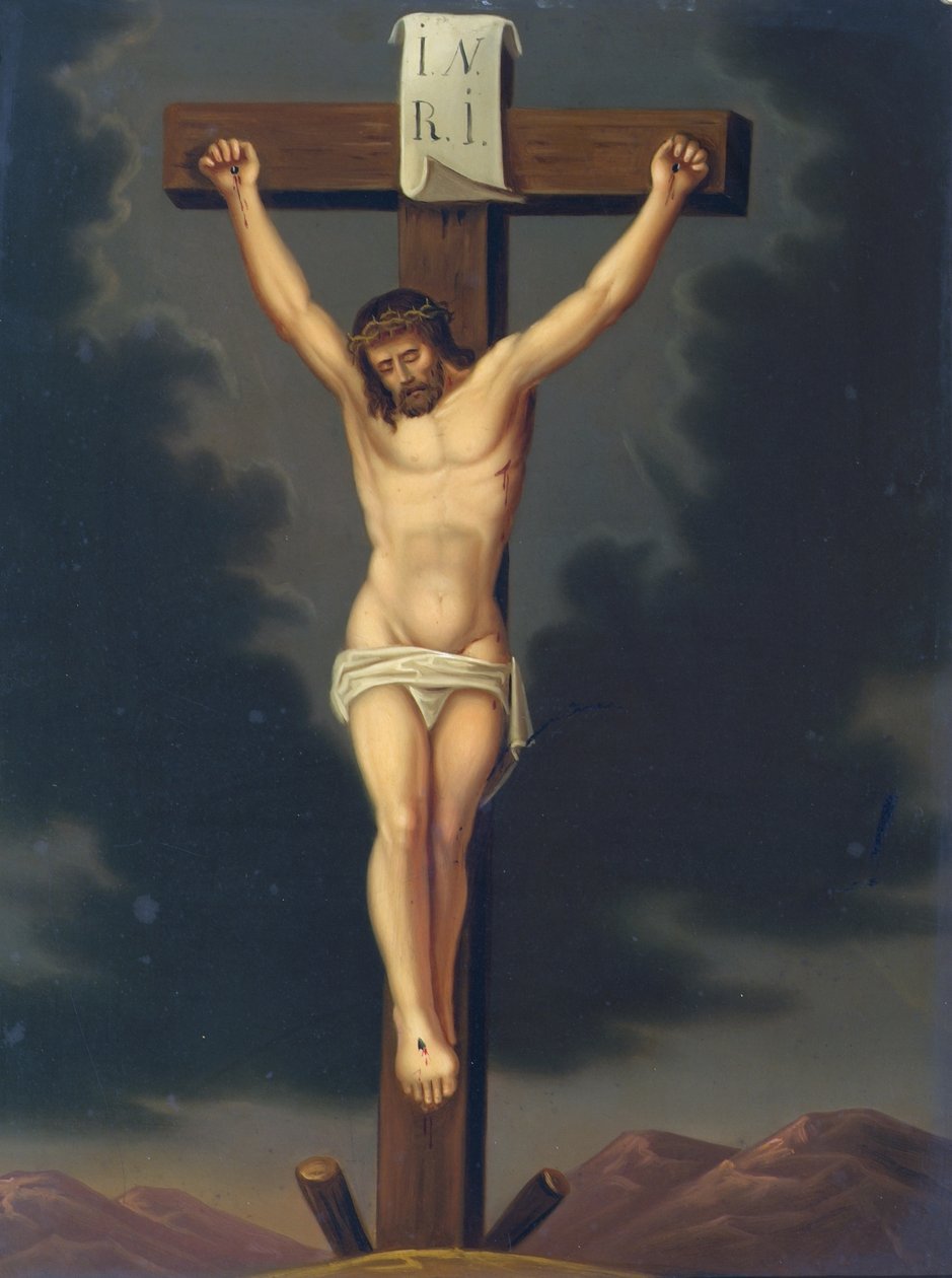 Christ en croix - Leopold Blonder