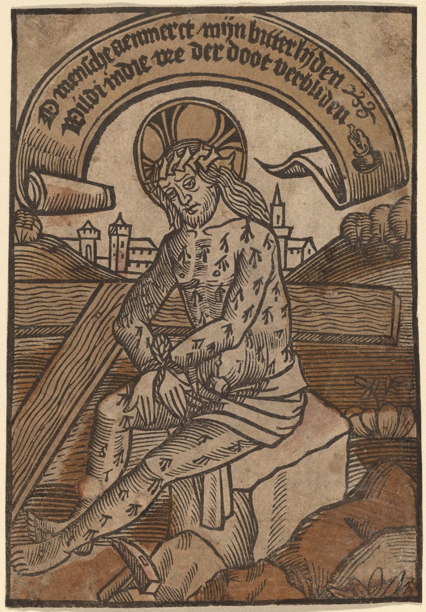 Christ en homme de douleurs - Netherlandish 15th Century