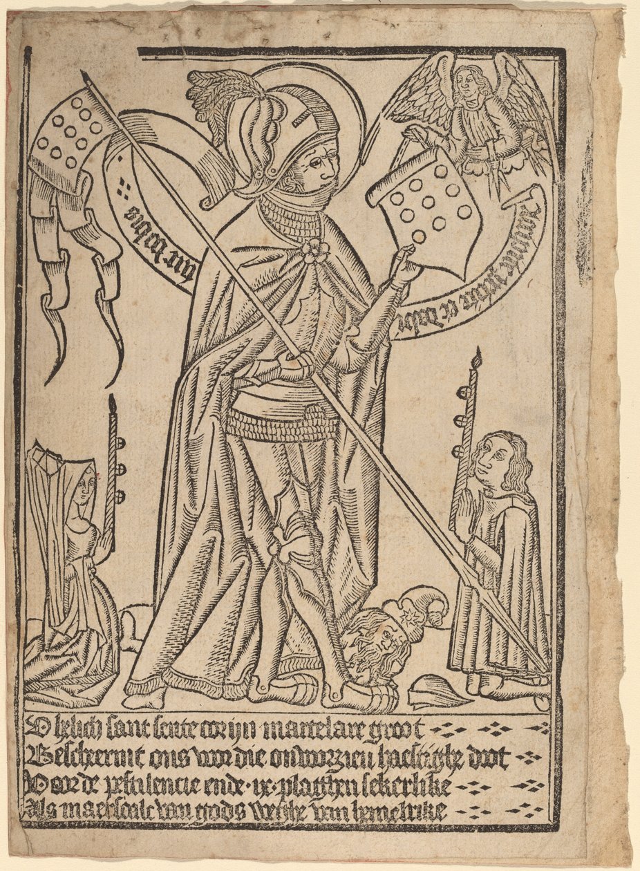 Saint Georges (?) - Netherlandish 15th Century