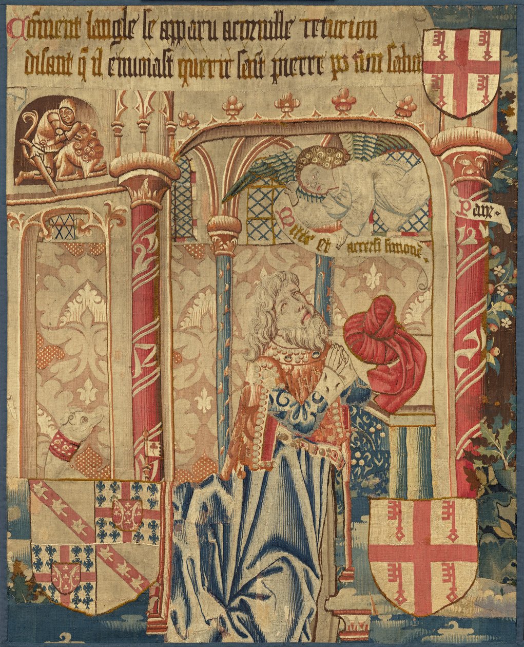 La Vision du Centurion Corneille - Netherlandish 15th Century