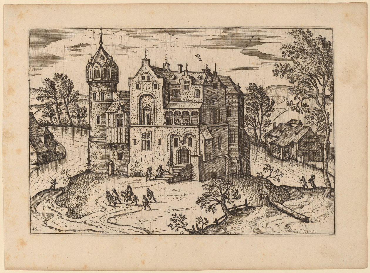 Château au bord d