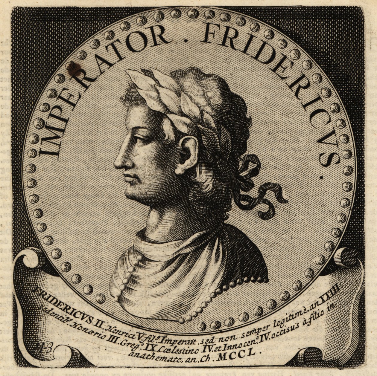 Empereur romain germanique Frédéric II - Netherlandish School