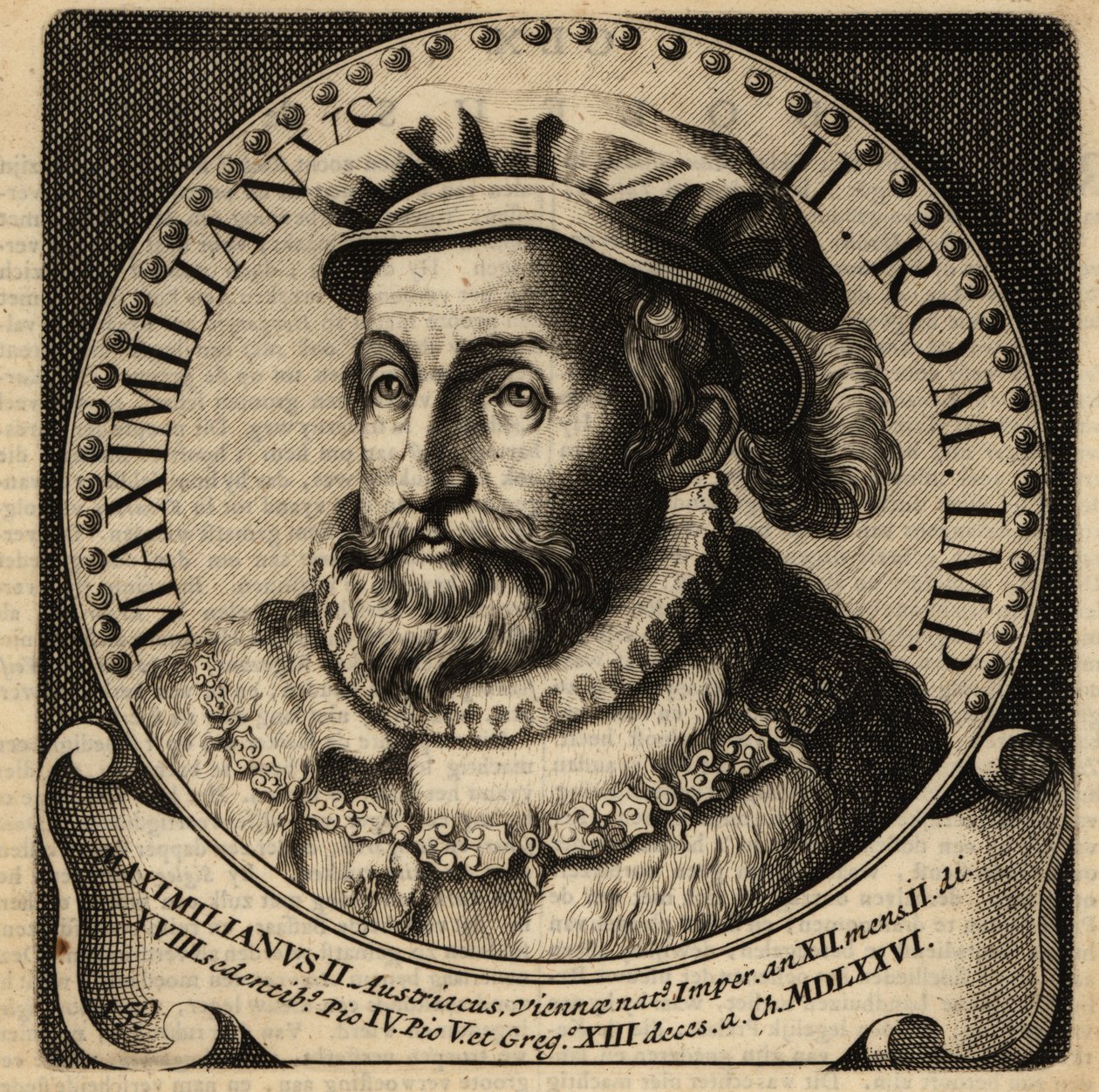 Maximilien II, empereur du Saint-Empire romain - Netherlandish School
