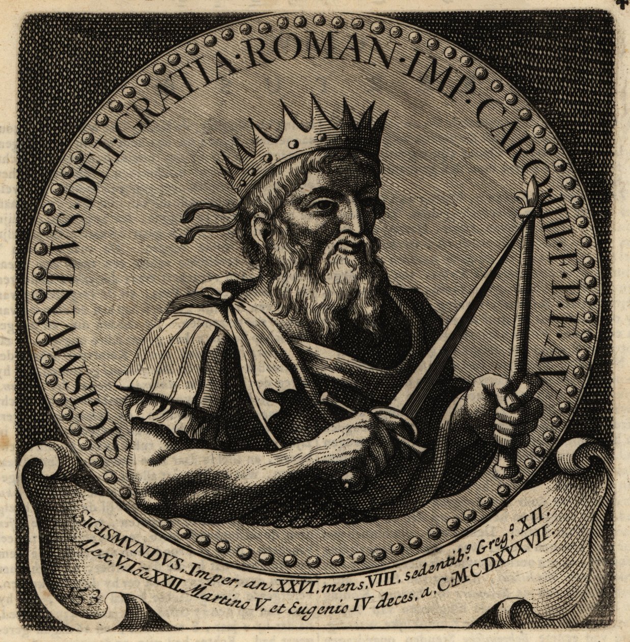 Empereur romain germanique Sigismond - Netherlandish School