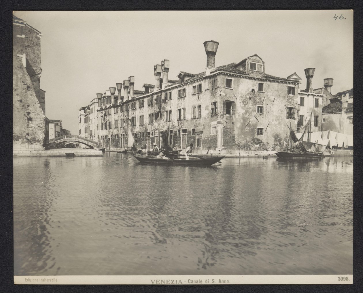 Vue du canal de Sant