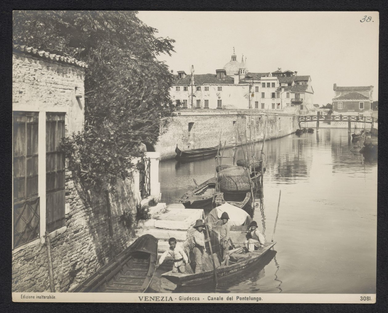 Canal à Venise - Neue Photographische Gesellschaft