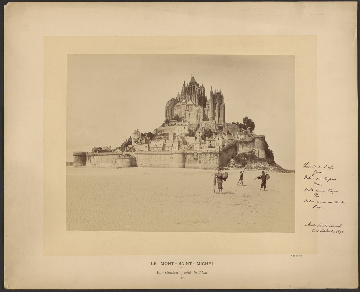 Le Mont-Saint-Michel, Vue Generale, cote de l