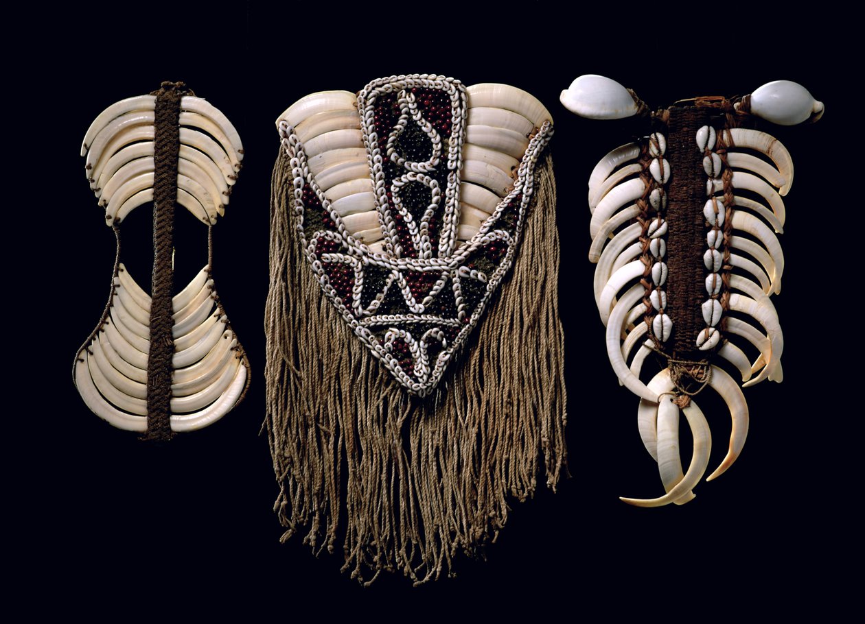 Ornements de poitrine - Papua New Guinean