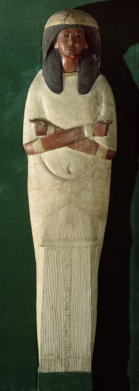 Panneau de couvercle de la momie de Piay, c.1279-1213 av. J.-C. - New Kingdom Egyptian
