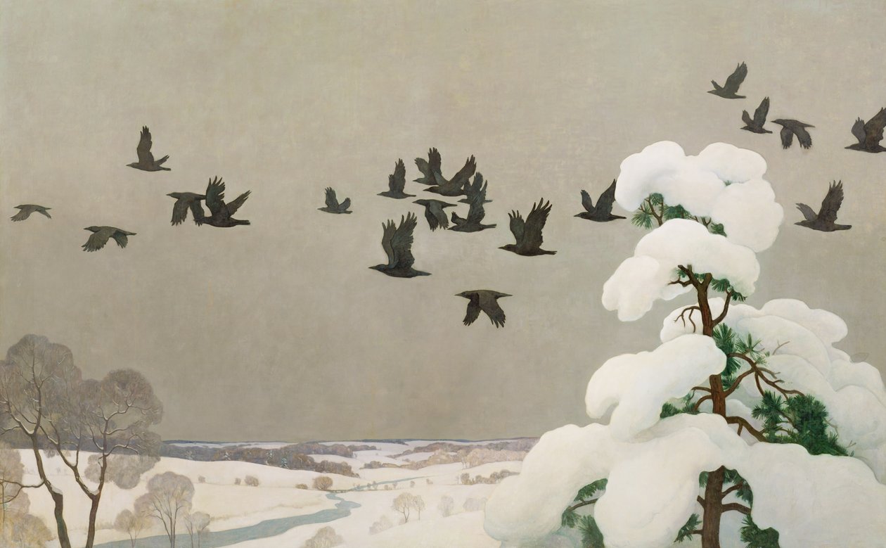Corbeaux en hiver, 1941 - Newell Convers Wyeth