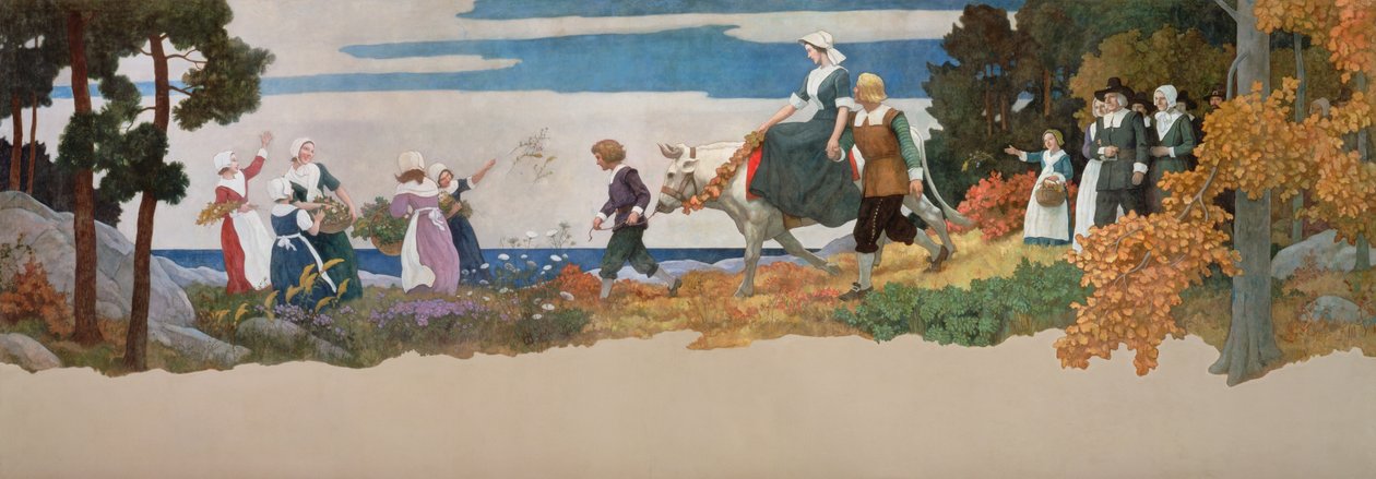 Le cortège de mariage, 1941 - Newell Convers Wyeth