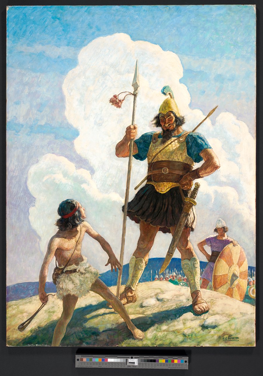 David et Goliath - Newell Convers Wyeth
