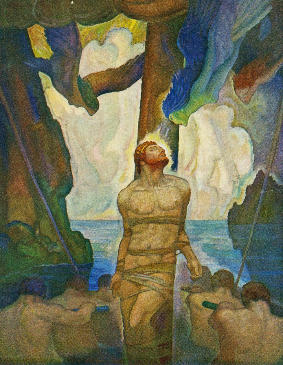 Les sirènes - Newell Convers Wyeth