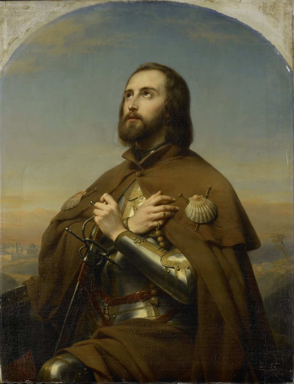 Eberhard (1445-96), Duc de Wurtemberg, en pèlerin en Terre Sainte - Nicaise de Keyser