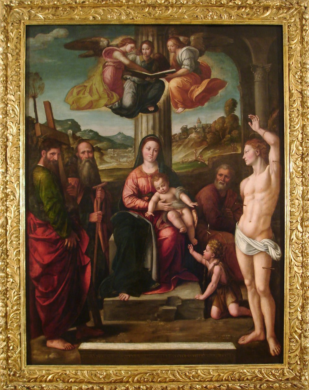 Sainte Conversation - Niccolò Pisano