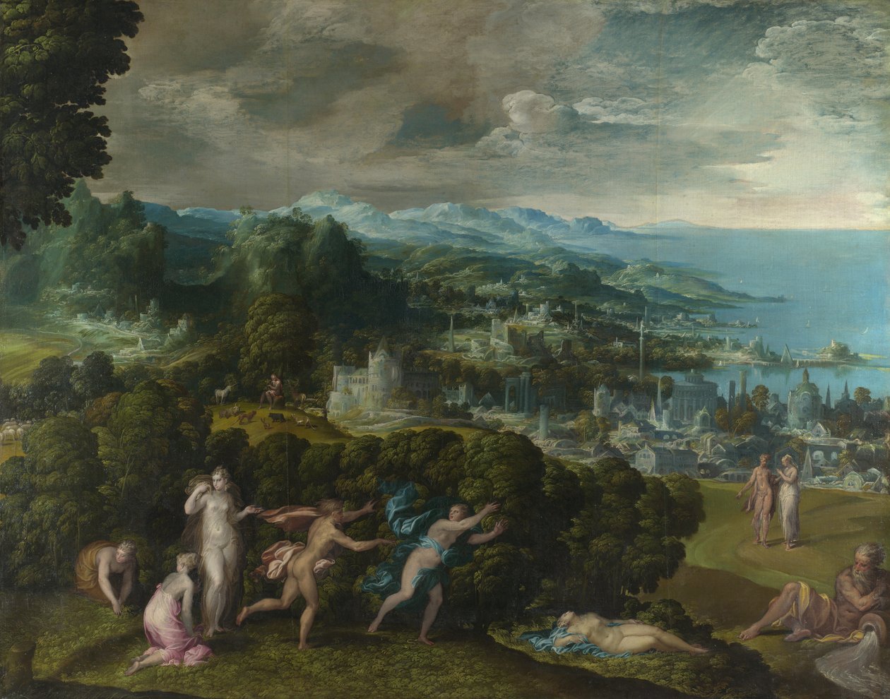 Orphée et Eurydice - Niccolò dell Abbate