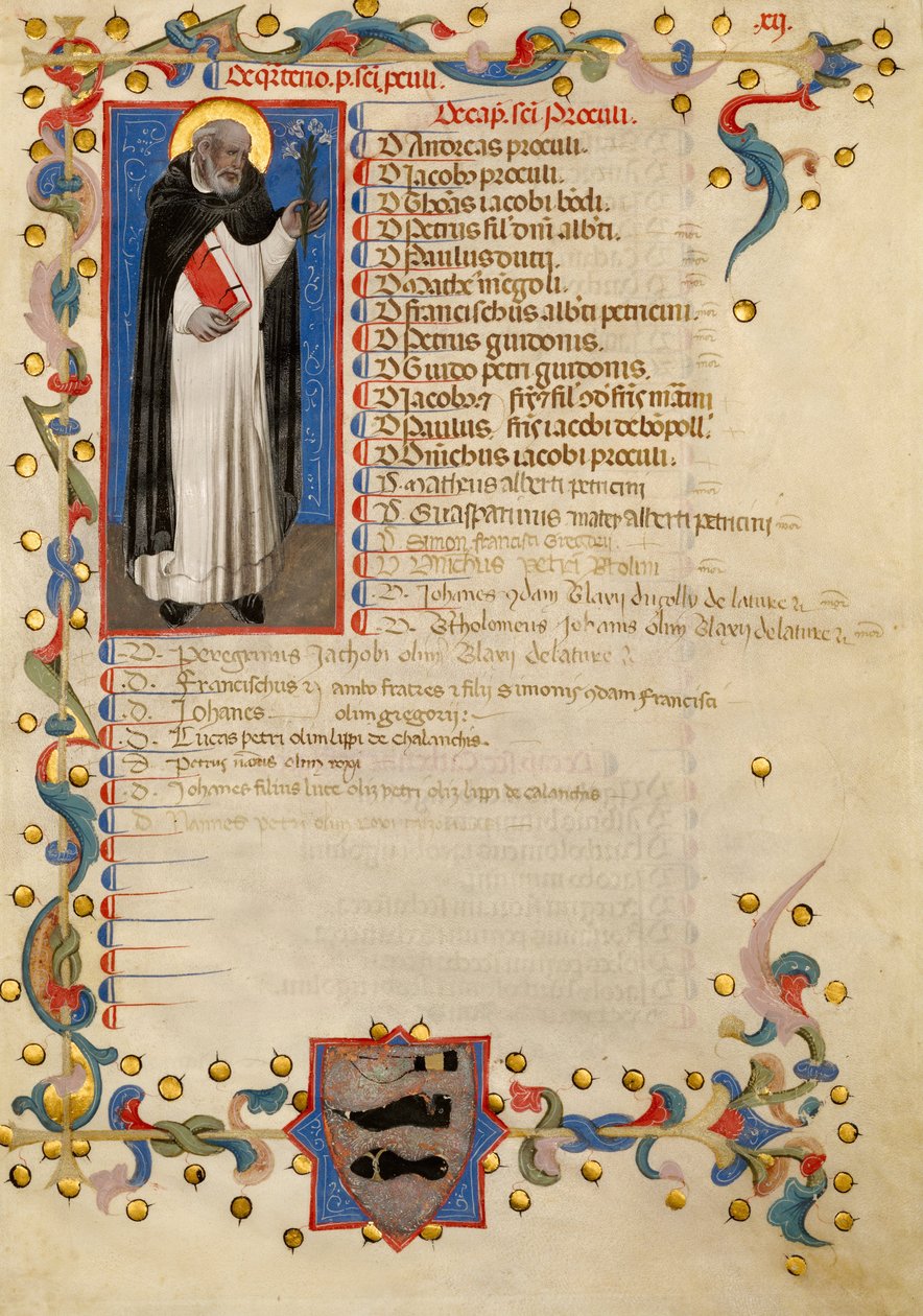 Saint Dominique - Niccolò di Giacomo da Bologna