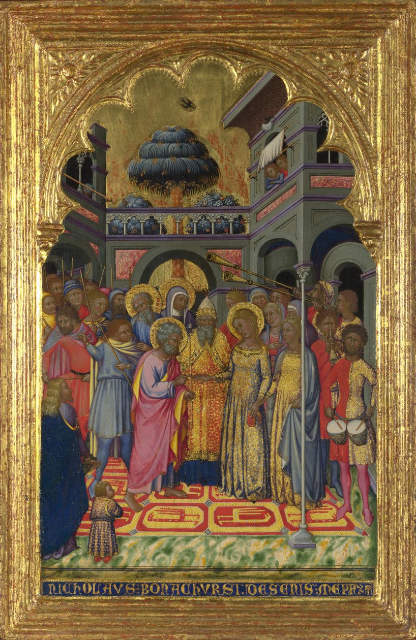 Le Mariage de la Vierge - Niccolò di Bonaccorso
