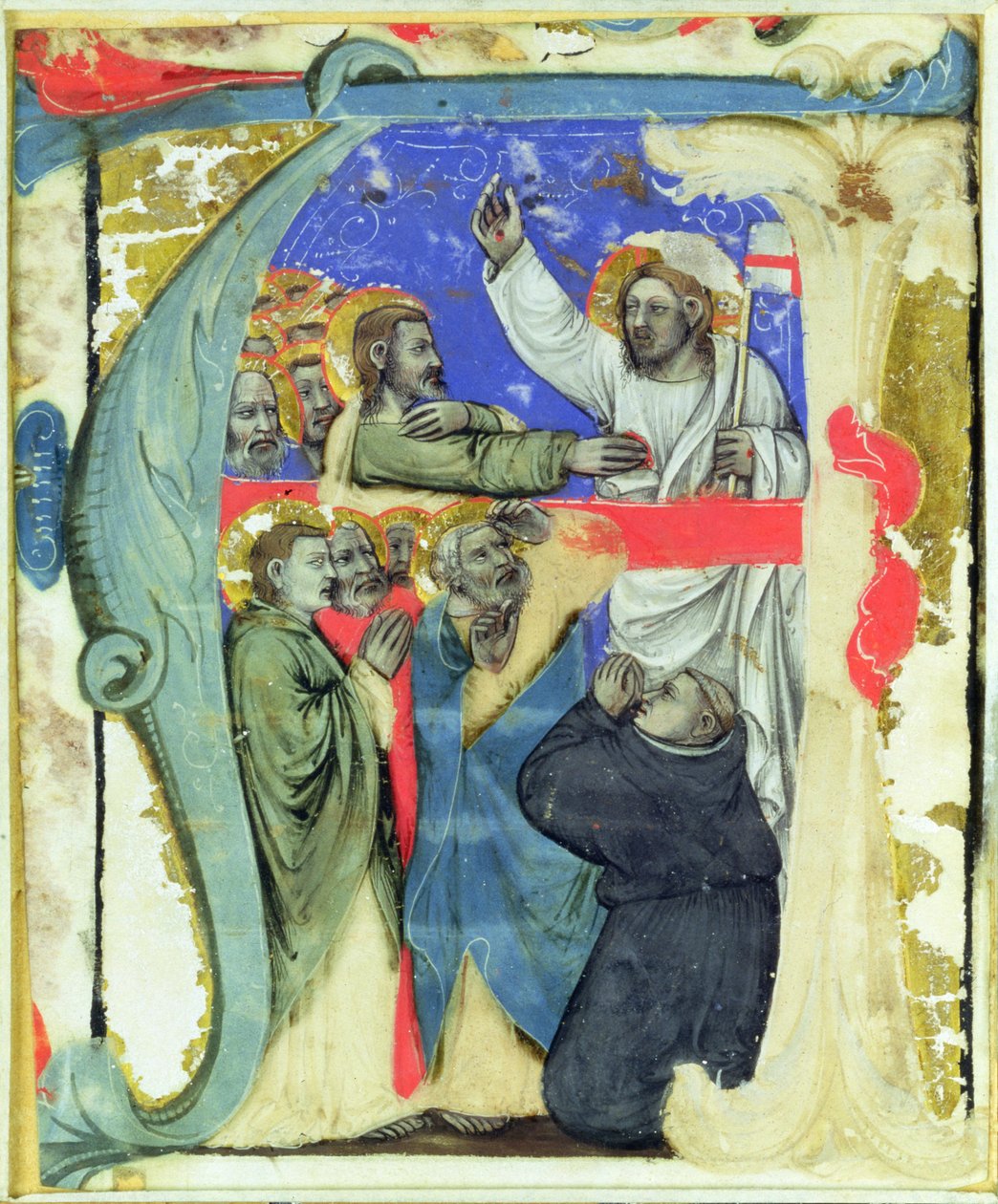 Initiale historiée 