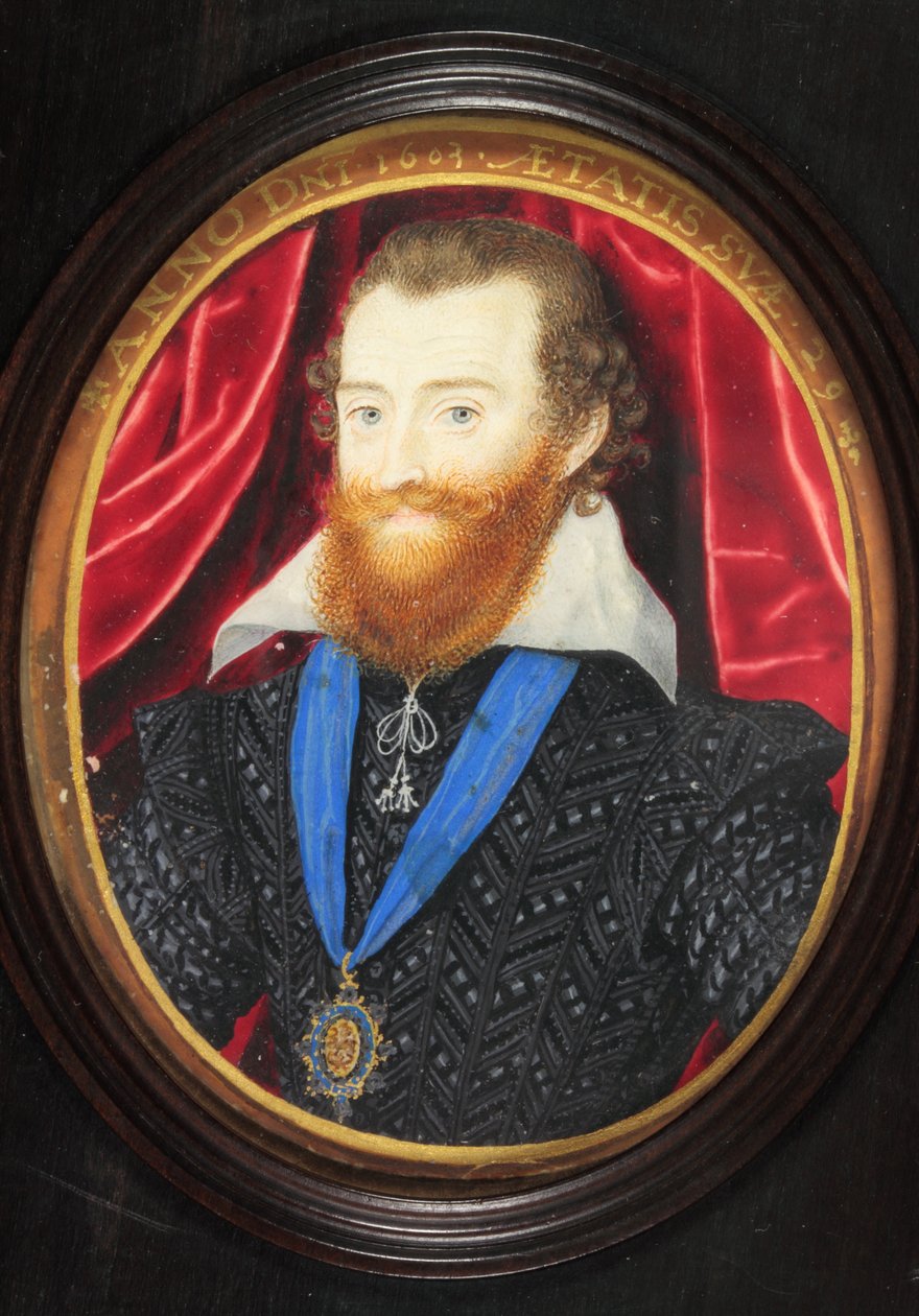 Ludovick Stuart, 2e duc de Lennox et Richmond - Nicholas (after) Hilliard
