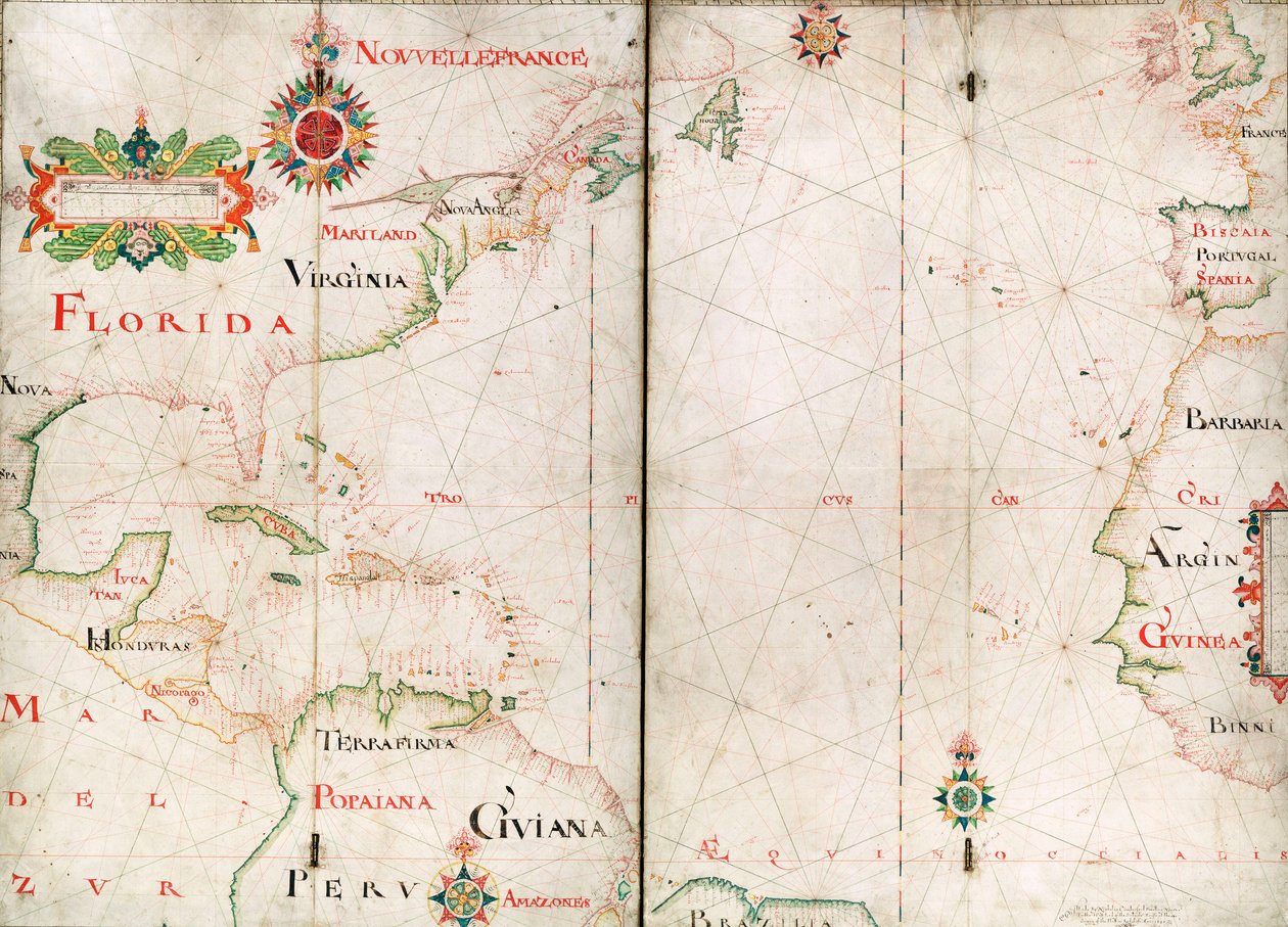 Océan Atlantique, 5 degrés sud à 57 degrés nord - Nicholas Comberford