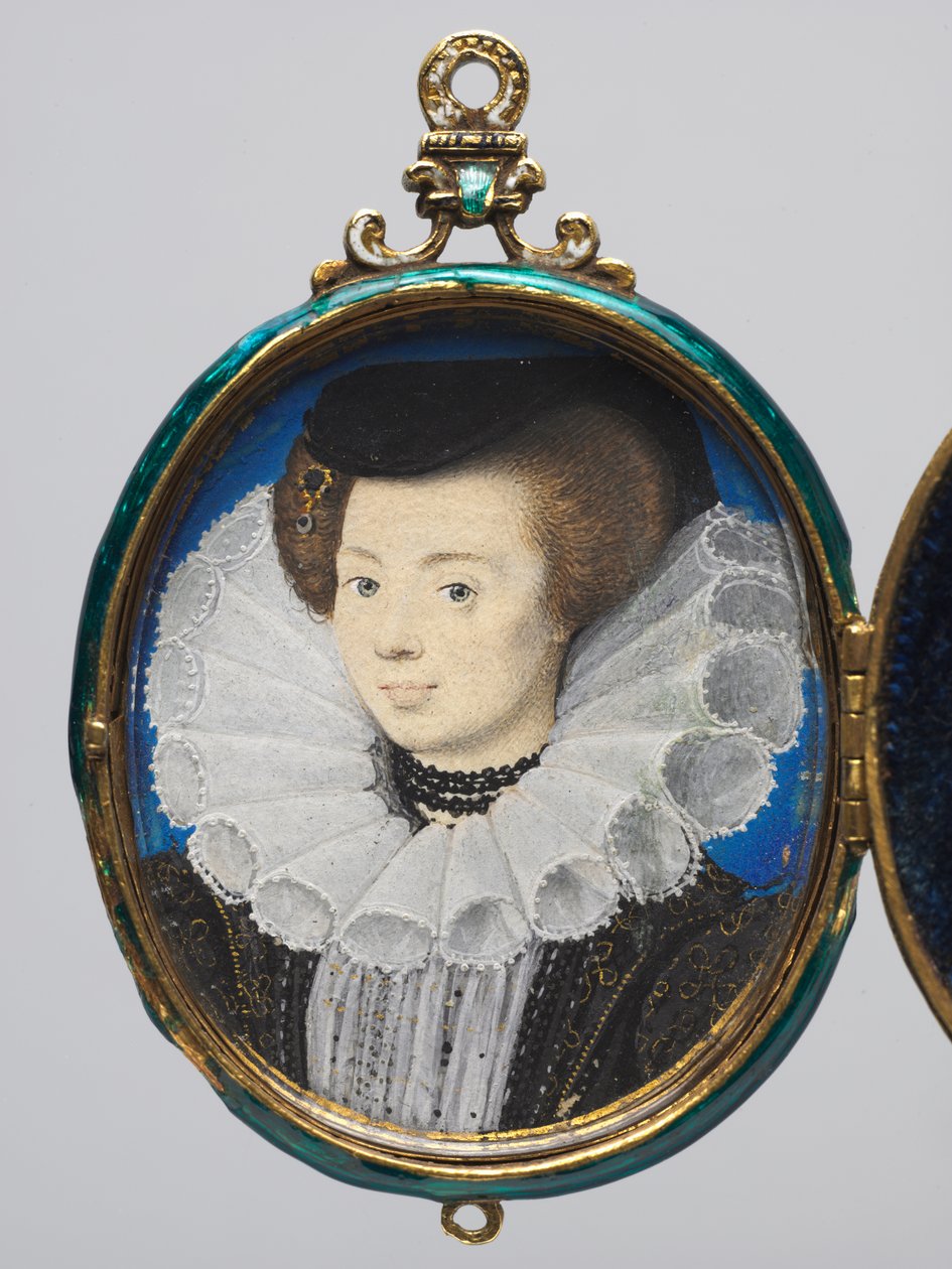 Portrait de femme - Nicholas Hilliard