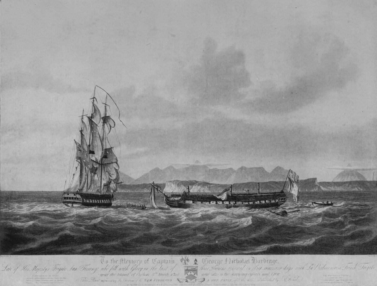 Une chasse de trois jours et capture, vers 1809 - Nicholas Pocock