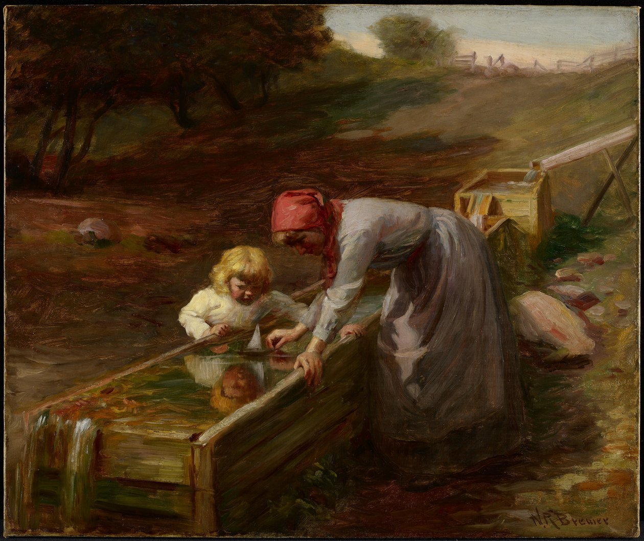À la Source, c.1895 - Nicholas Richard Brewer