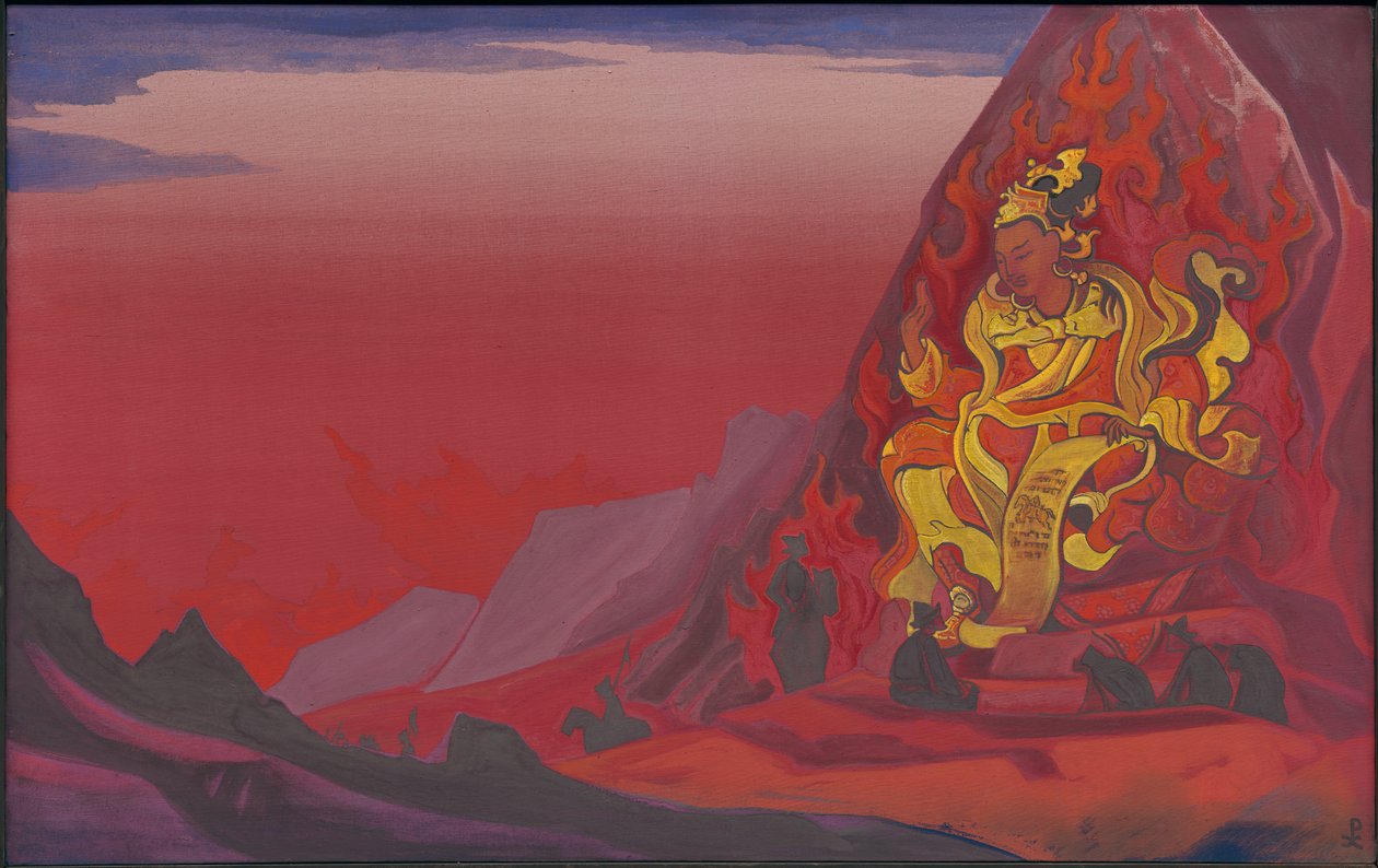 Commandement de Rigden Djapo, 1933 - Nicholas Roerich