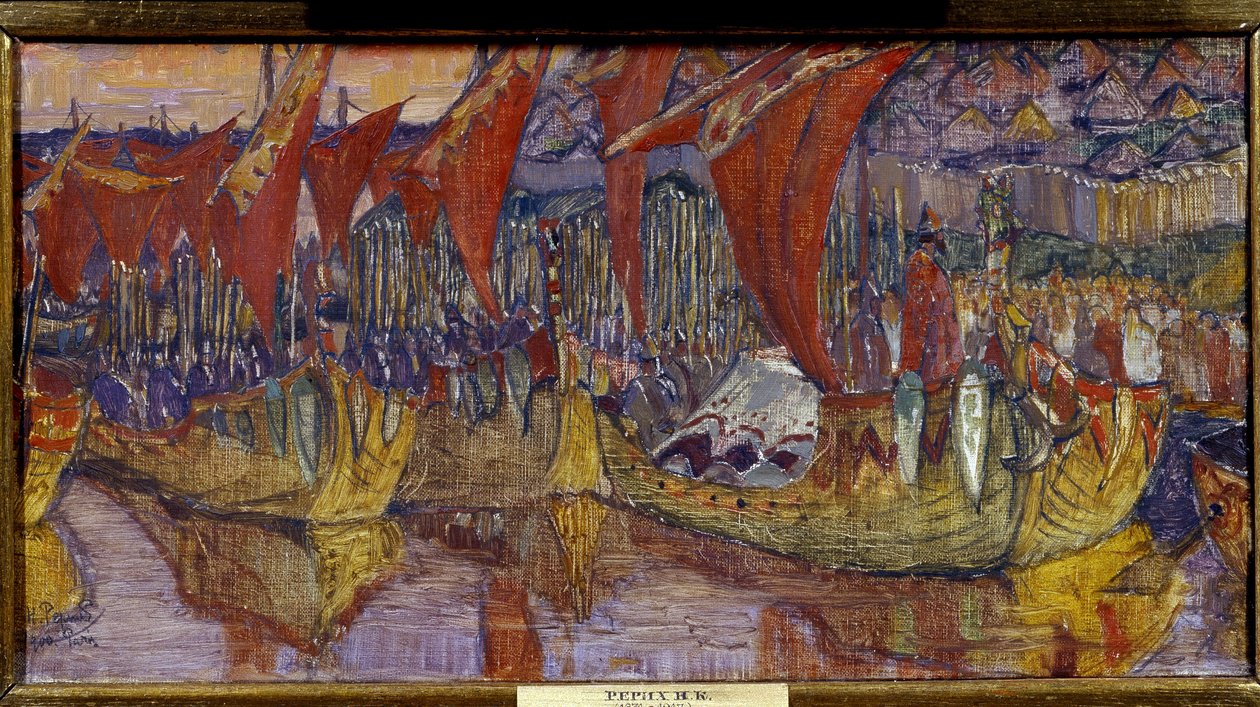 La campagne de Chersonessos par Vladimir Le Grand - Nicholas Roerich
