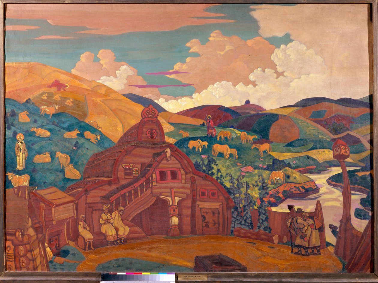 Les trois joies - Nicholas Roerich