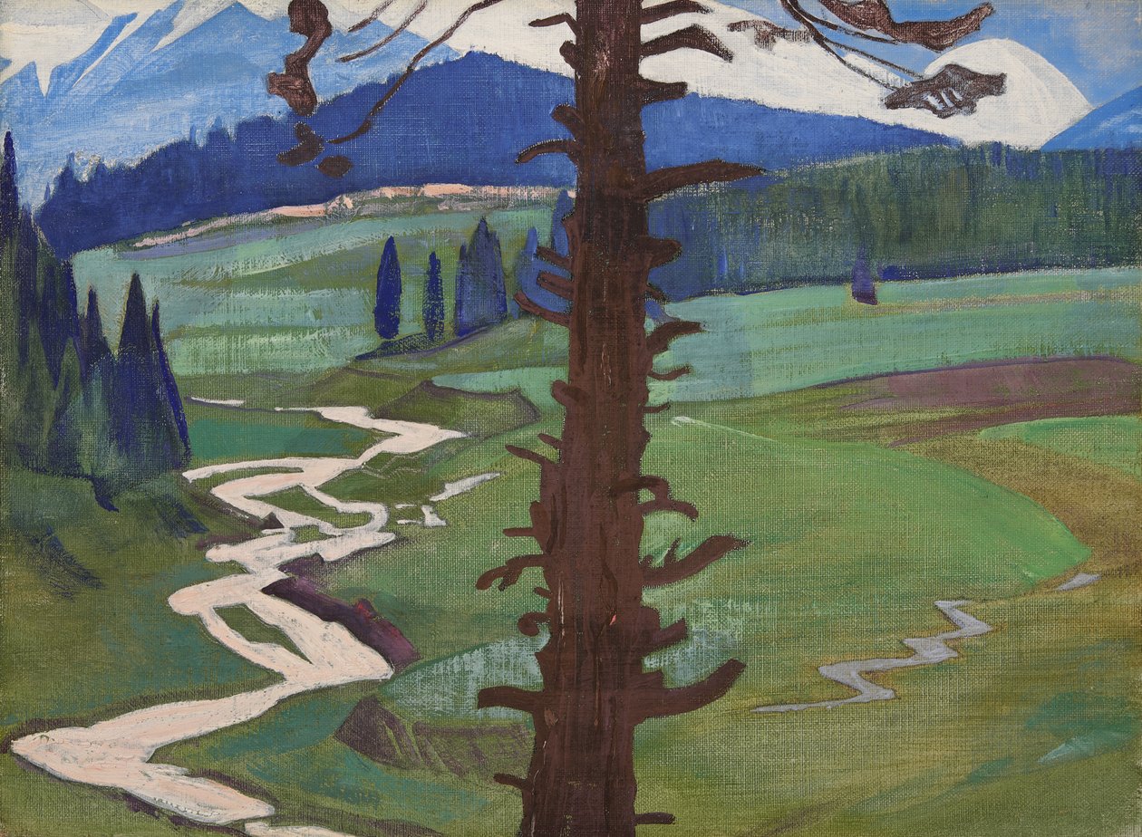 Pir Panjal, de la série du même titre, 1925 - Nicholas Roerich