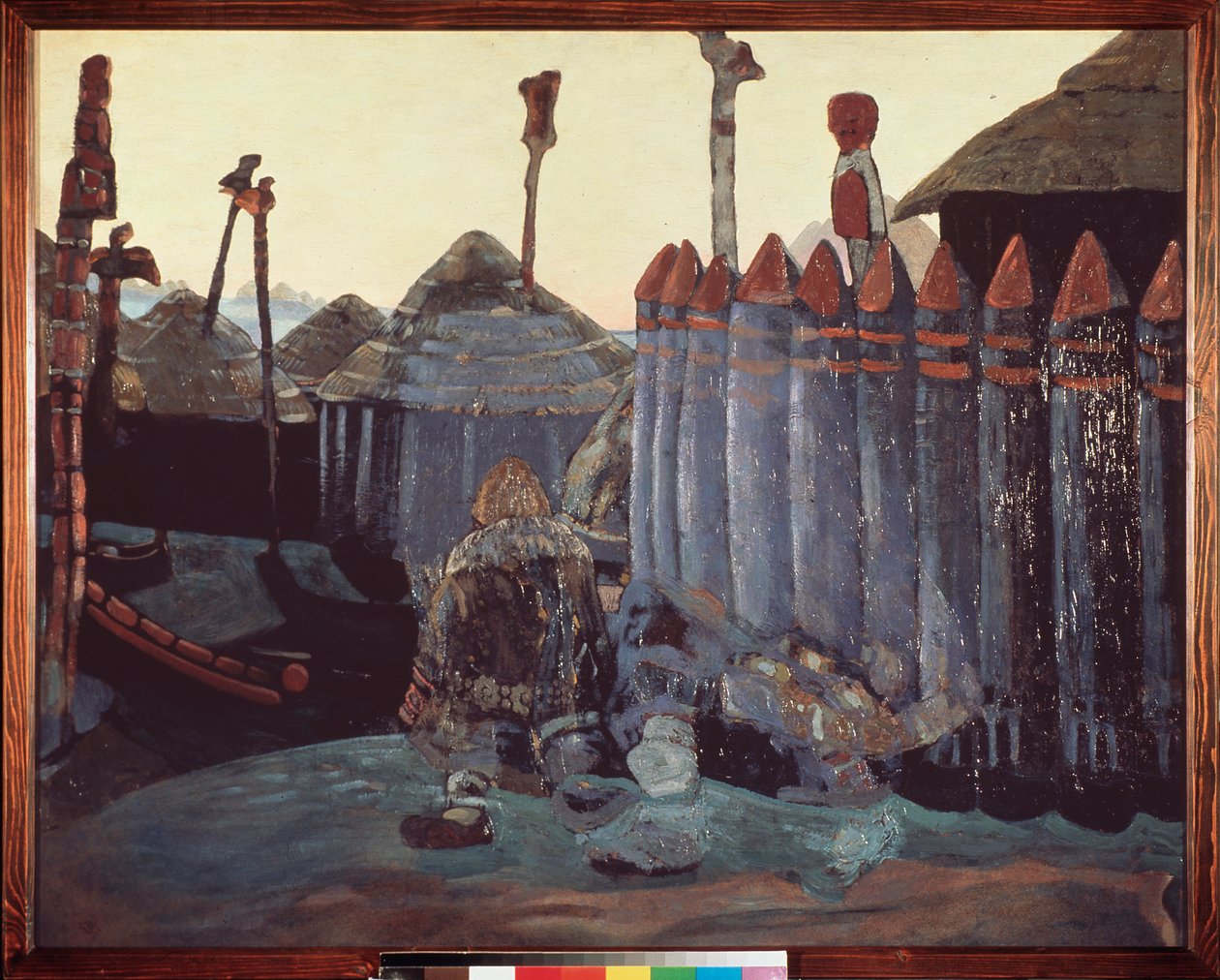 Un tertre païen - Nicholas Roerich