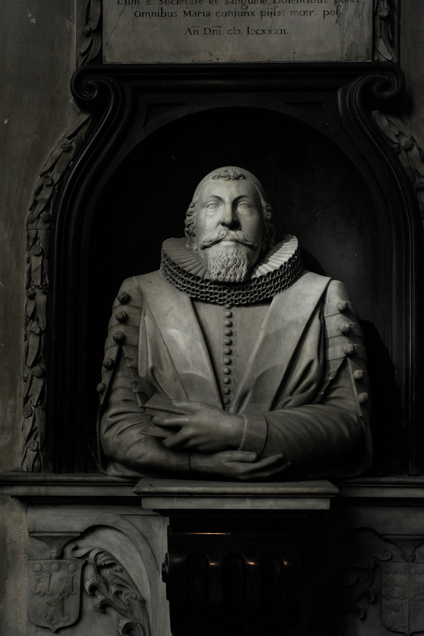 Mémorial à Hugo Barker, 1632 - Nicholas Stone