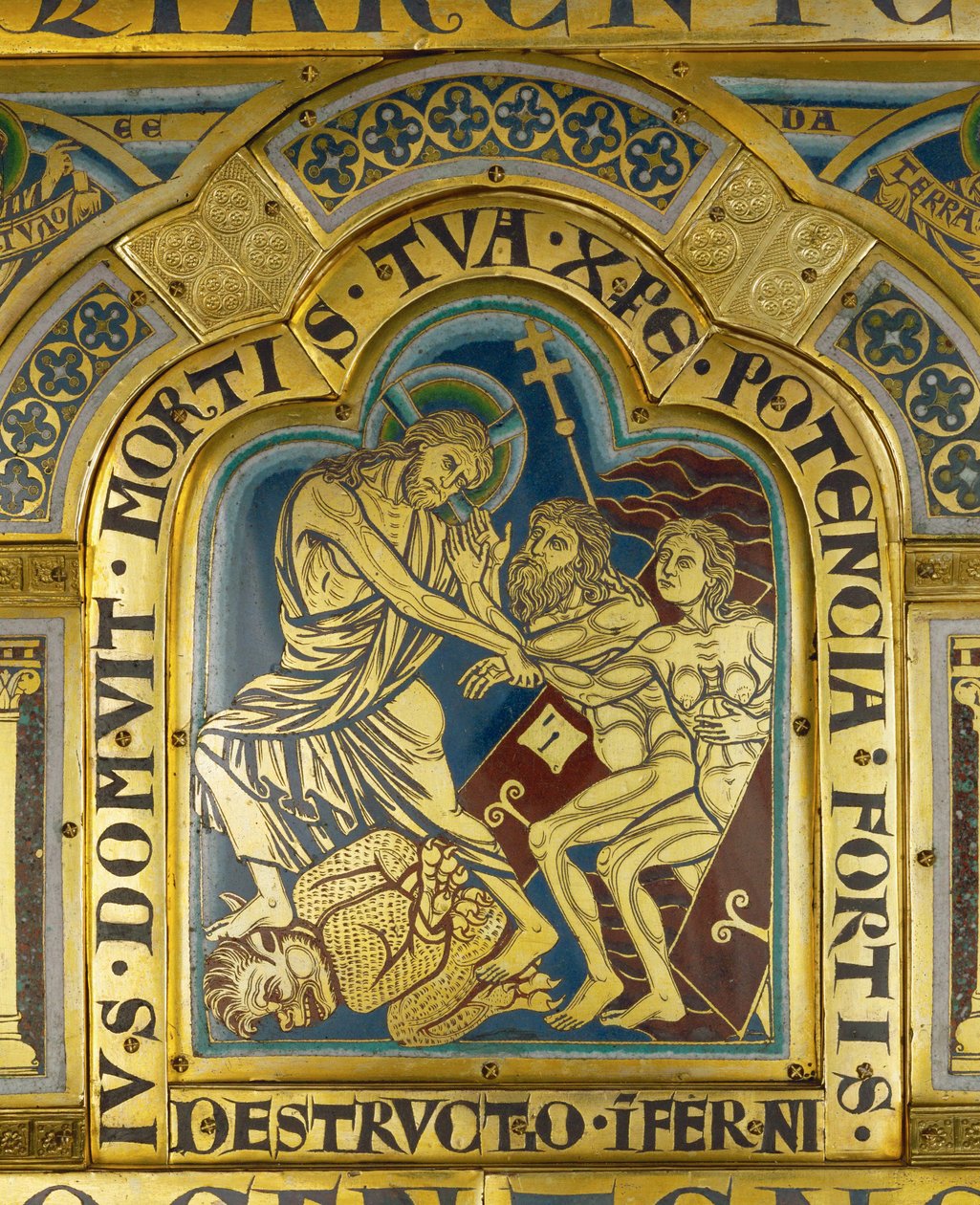 La descente aux enfers du Christ, depuis l